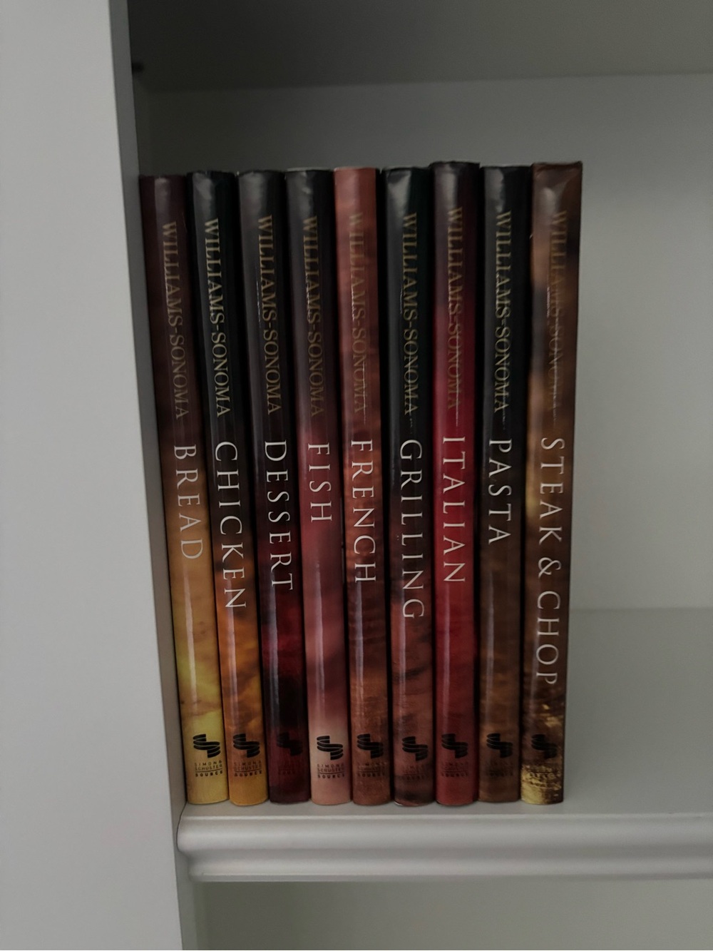 Williams-Sonoma Cookbook Collection – 9 Hardcover Books